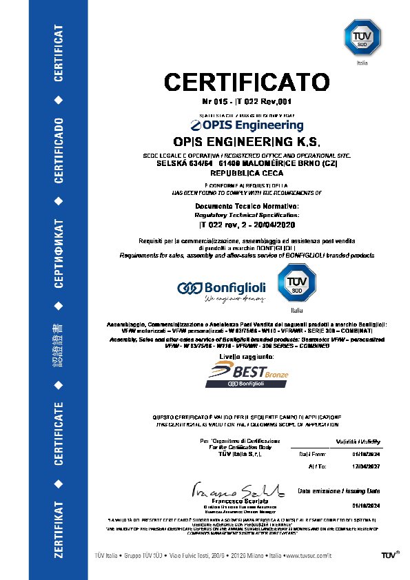 Nhled certifiktu